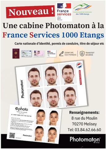 Un photomaton à la France Services